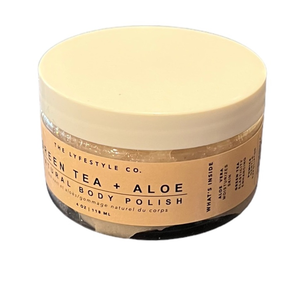 THE LIFESTYLE CO NEW Green Tea & Aloe body polish